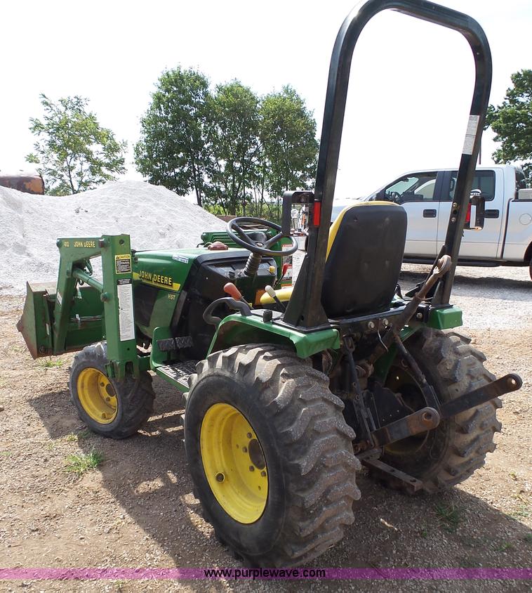 image for item BM9685 John Deere 4100 HST MFWD tractor
