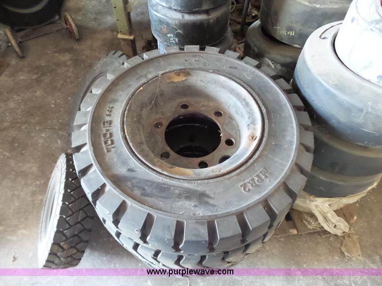 image for item BR9107 (73) solid forklift tires