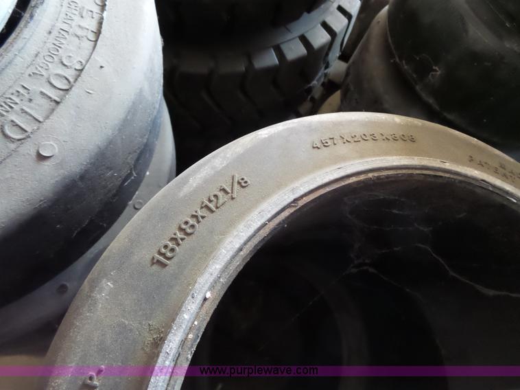 image for item BR9107 (73) solid forklift tires