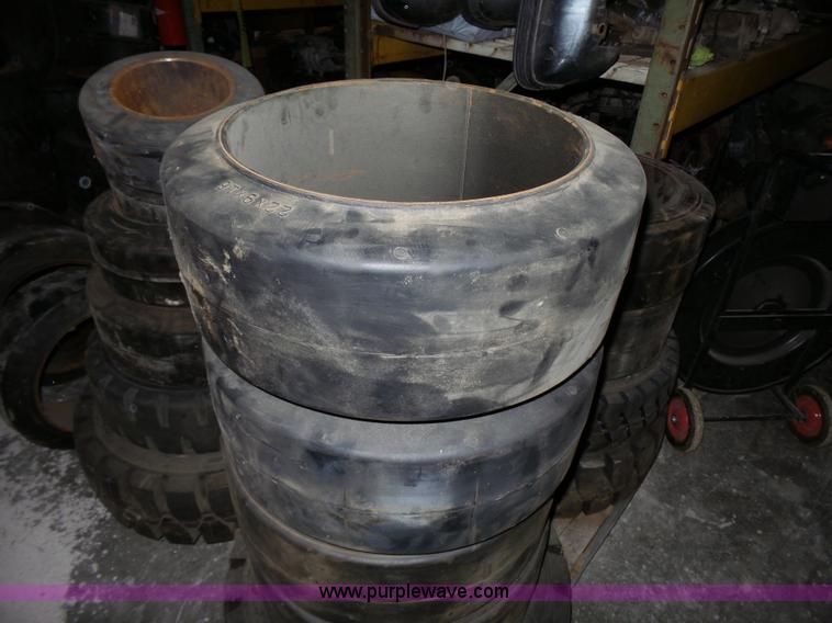 image for item BR9107 (73) solid forklift tires