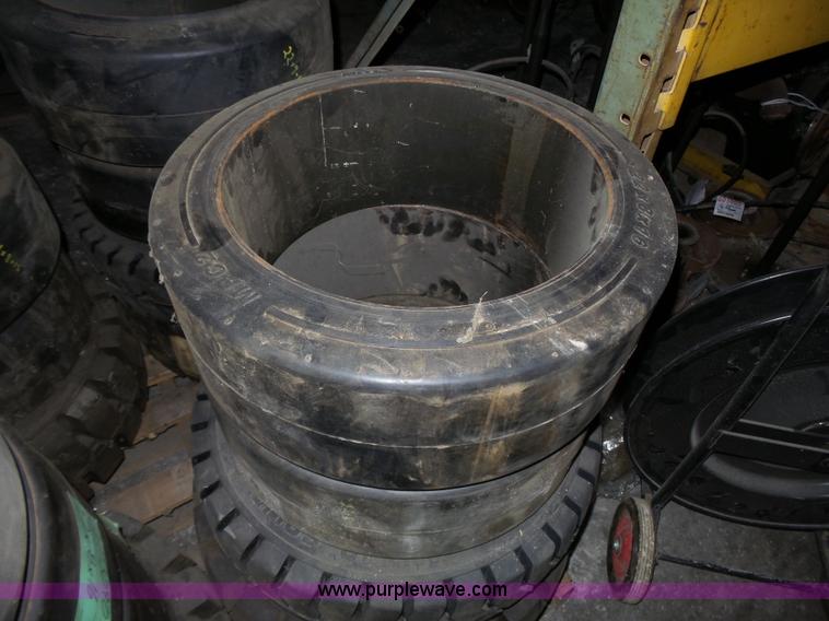 image for item BR9107 (73) solid forklift tires