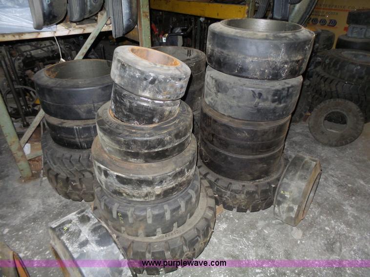 image for item BR9107 (73) solid forklift tires