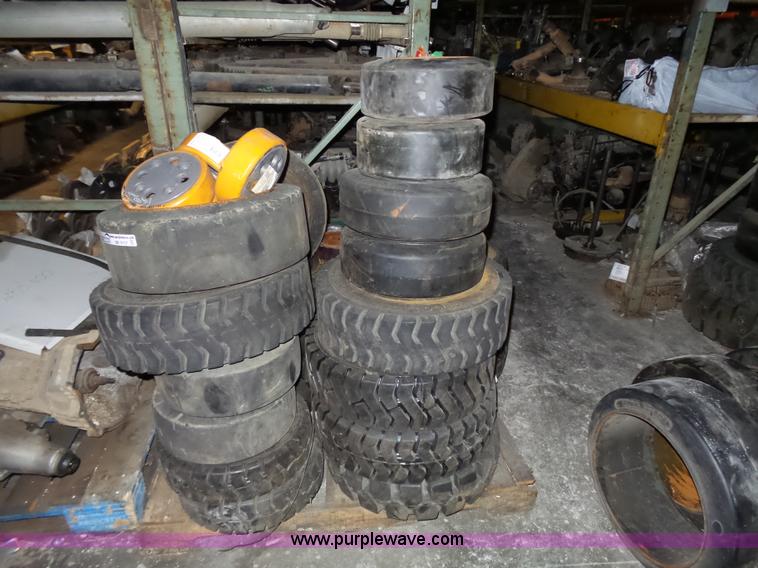 image for item BR9107 (73) solid forklift tires