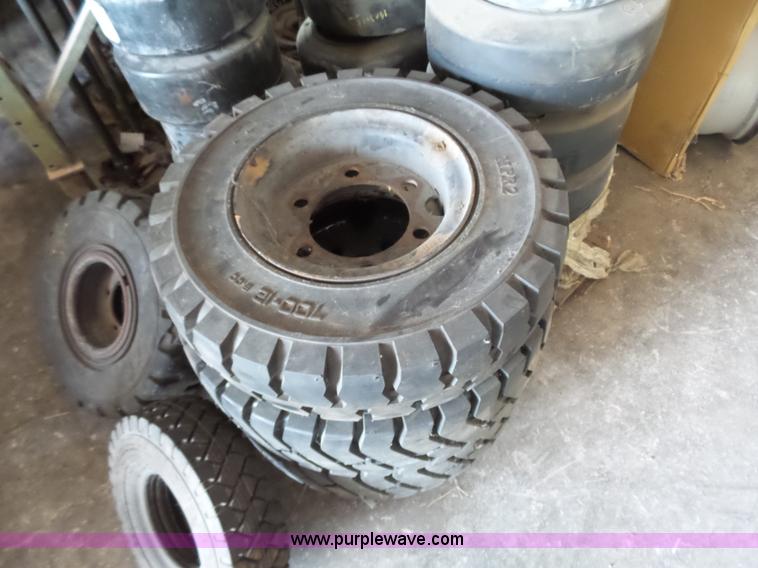 image for item BR9107 (73) solid forklift tires