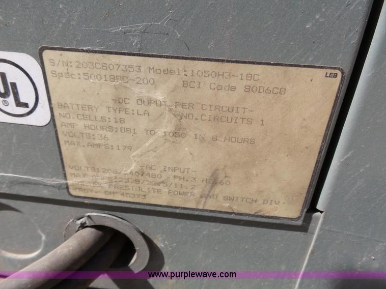 image for item BR9109 UL Prestome battery charger