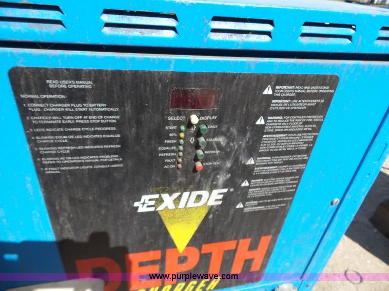 image for item BR9110 Exide depth charger