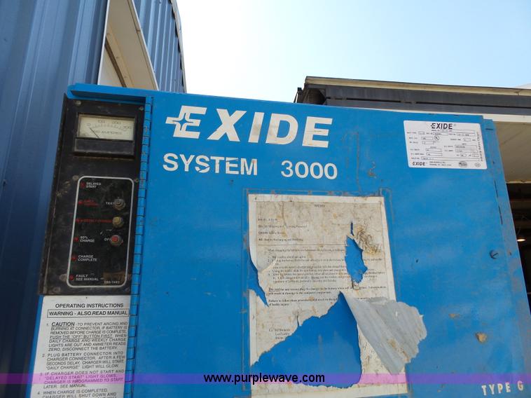 image for item BR9114 Exide 3000 battery charger