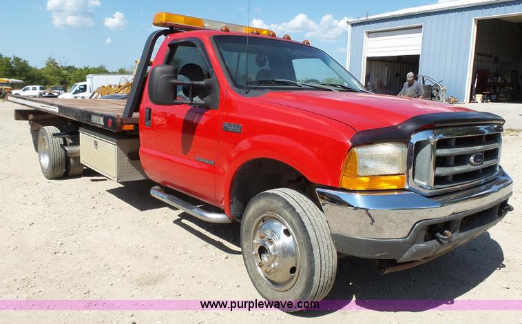 image for item BR9116 1999 Ford F550 rollback truck