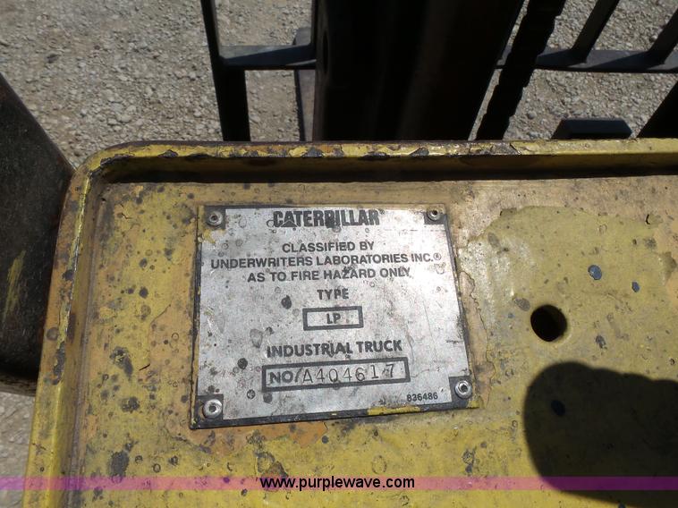 image for item BR9123 Caterpillar T50E forklift