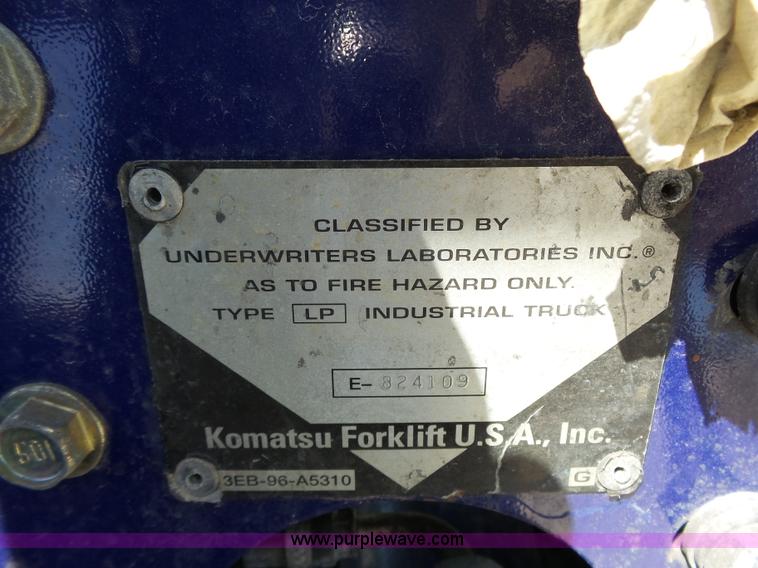 image for item BR9124 Komatsu 30 forklift