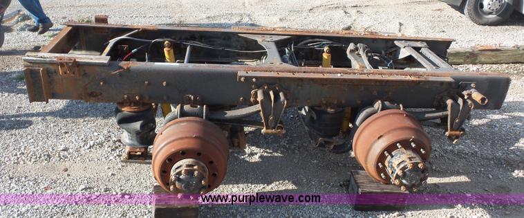 image for item BS9714 Volvo truck rear axles and frame section