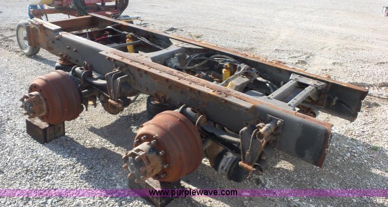 image for item BS9714 Volvo truck rear axles and frame section