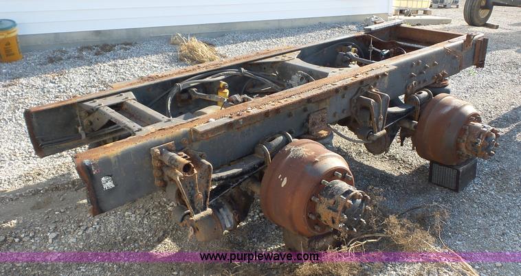 image for item BS9714 Volvo truck rear axles and frame section