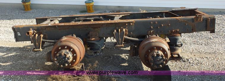 image for item BS9714 Volvo truck rear axles and frame section