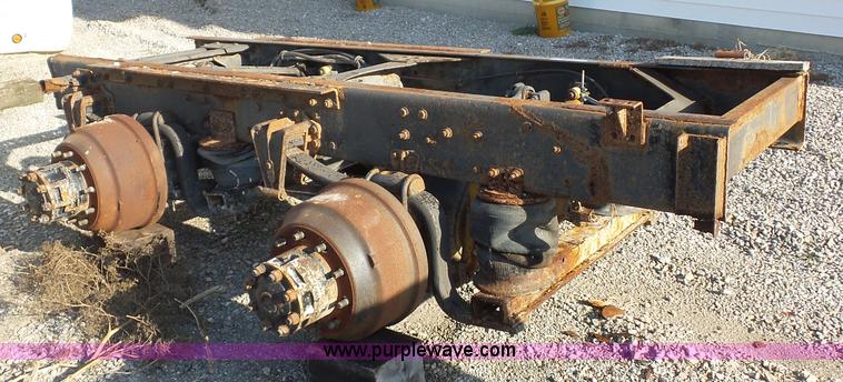 image for item BS9714 Volvo truck rear axles and frame section