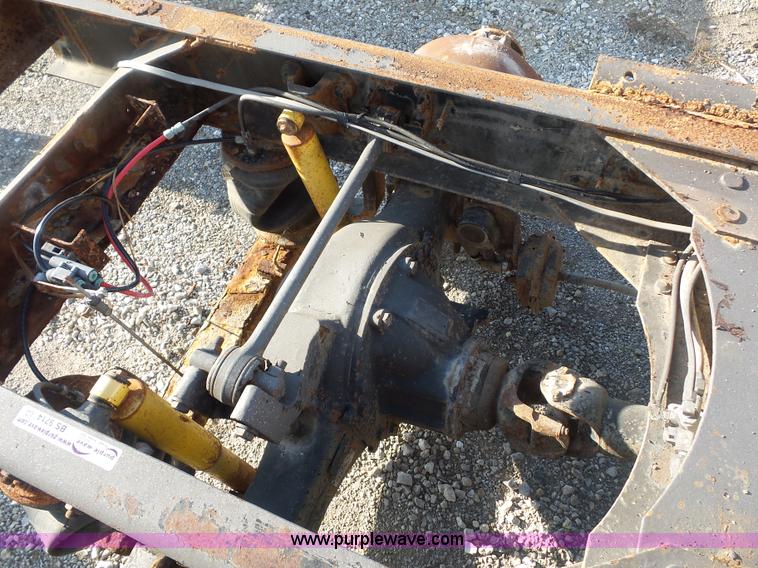 image for item BS9714 Volvo truck rear axles and frame section