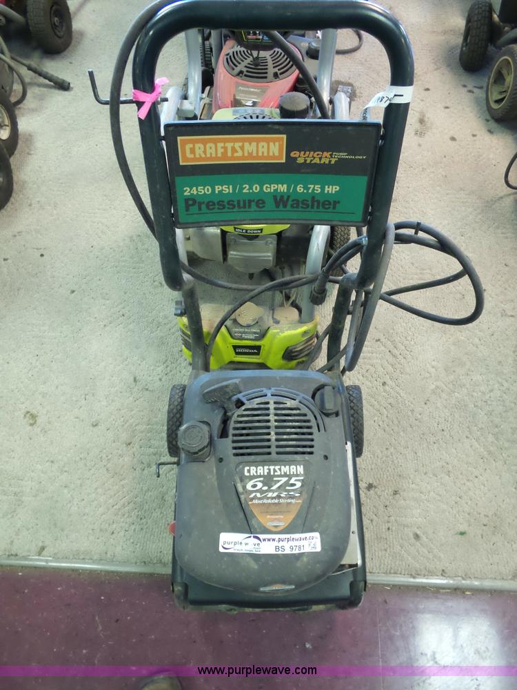 image for item BS9781 (9) pressure washers