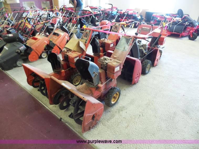 image for item BS9785 (6) snow blowers