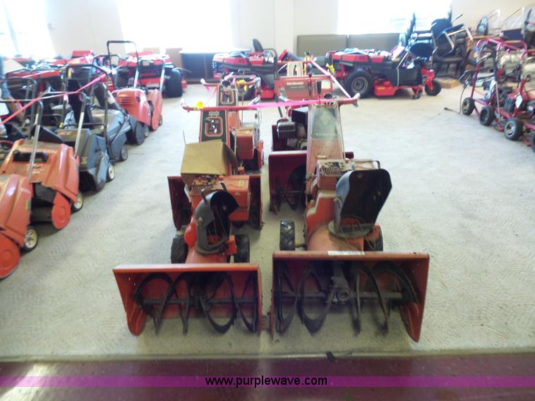 image for item BS9785 (6) snow blowers