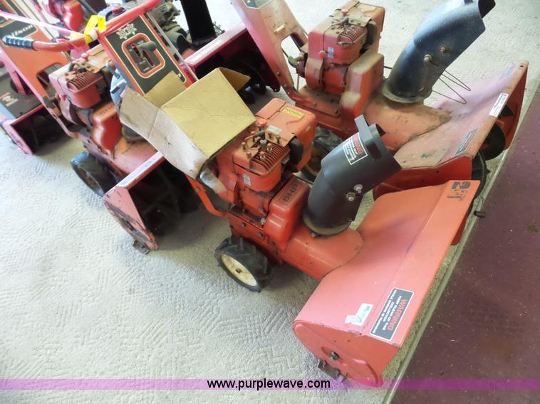 image for item BS9785 (6) snow blowers