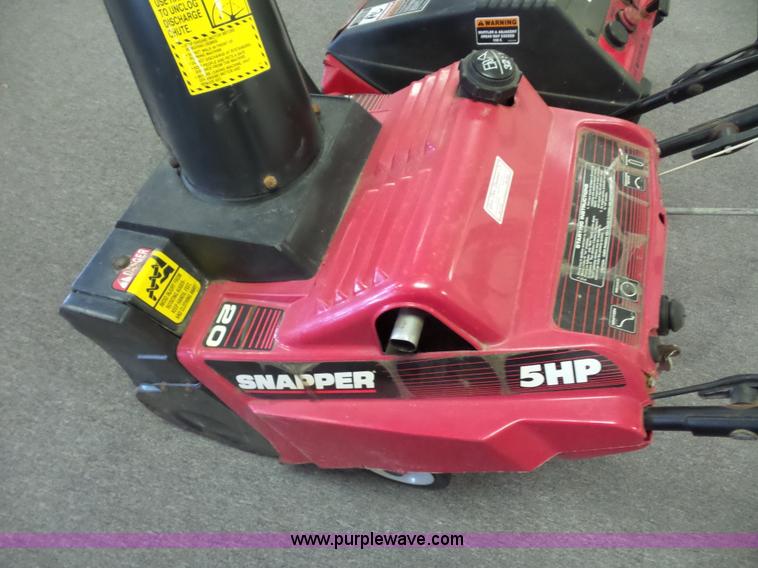 image for item BS9799 (3) snow blowers