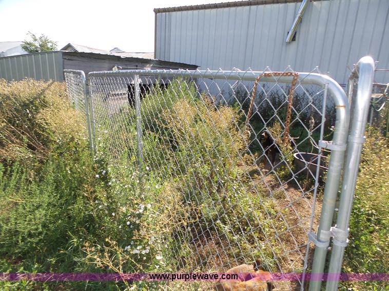 image for item BX9144 (6) chain link kennel panels