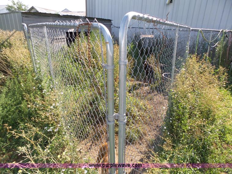 image for item BX9144 (6) chain link kennel panels