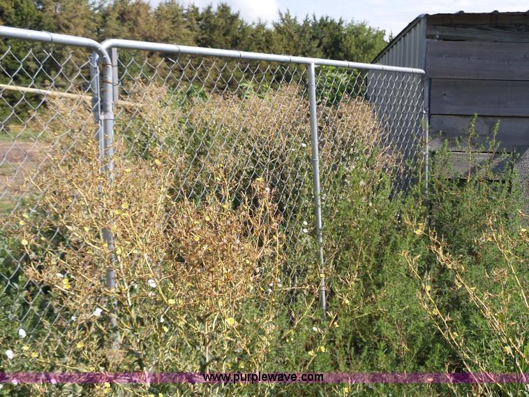 image for item BX9144 (6) chain link kennel panels