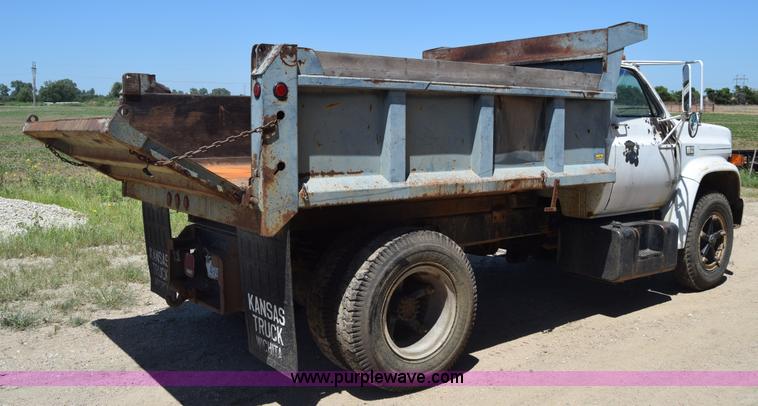 image for item CB9165 1989 Chevrolet 70 dump truck