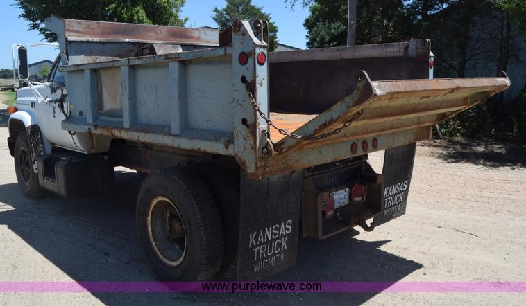 image for item CB9165 1989 Chevrolet 70 dump truck