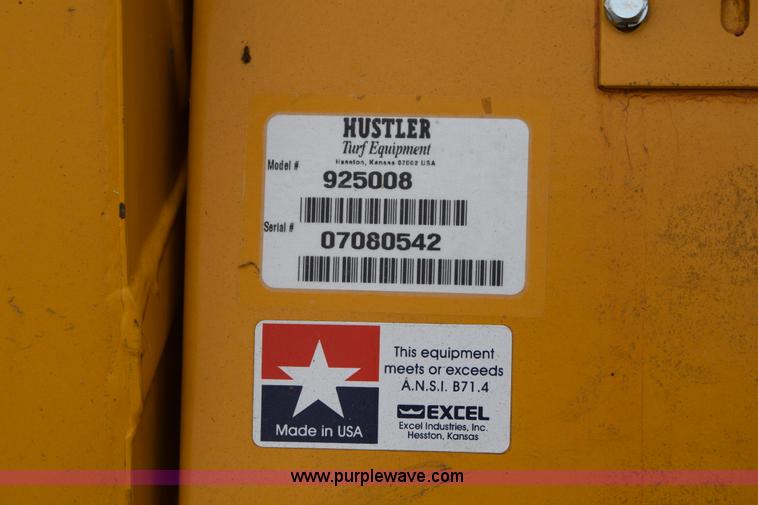 image for item CB9212 Hustler 4600 ZTR lawn mower