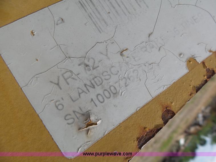 image for item CC9299 King Kutter YR72Y landscape rake