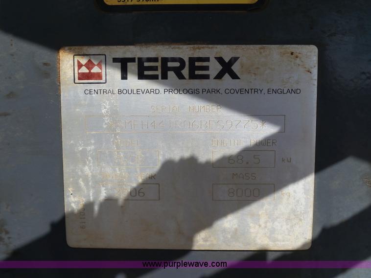 image for item DB4500 2006 Terex TX760B backhoe