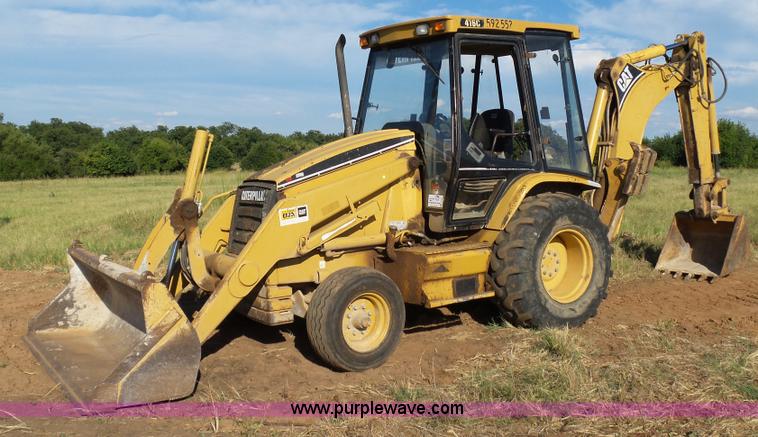image for item DB4501 1997 Caterpillar 416C backhoe