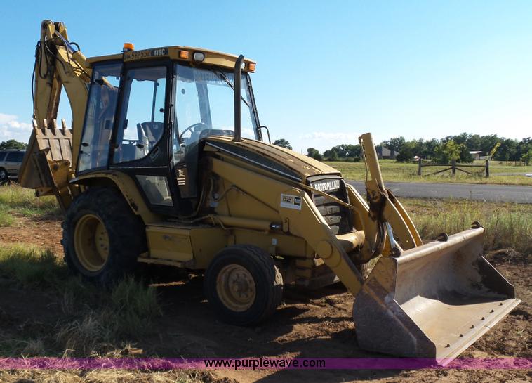 image for item DB4501 1997 Caterpillar 416C backhoe