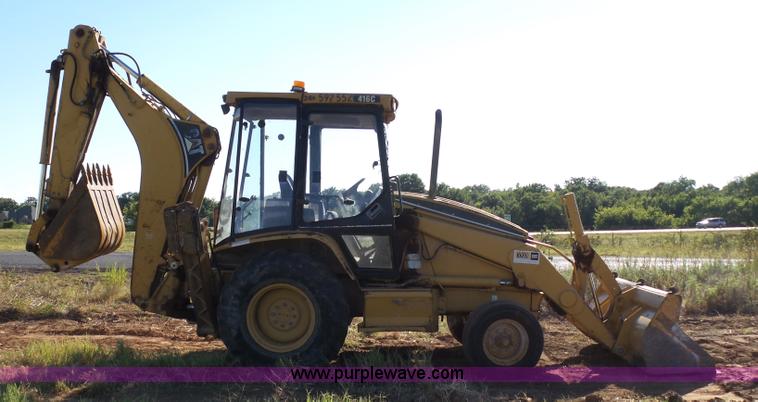 image for item DB4501 1997 Caterpillar 416C backhoe