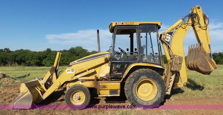 image for item DB4501 1997 Caterpillar 416C backhoe