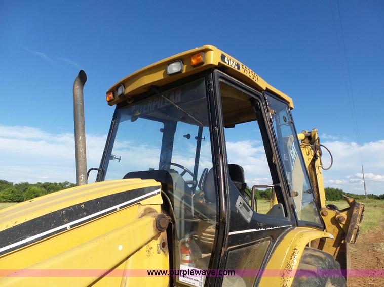image for item DB4501 1997 Caterpillar 416C backhoe