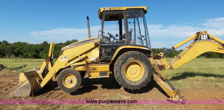 image for item DB4501 1997 Caterpillar 416C backhoe