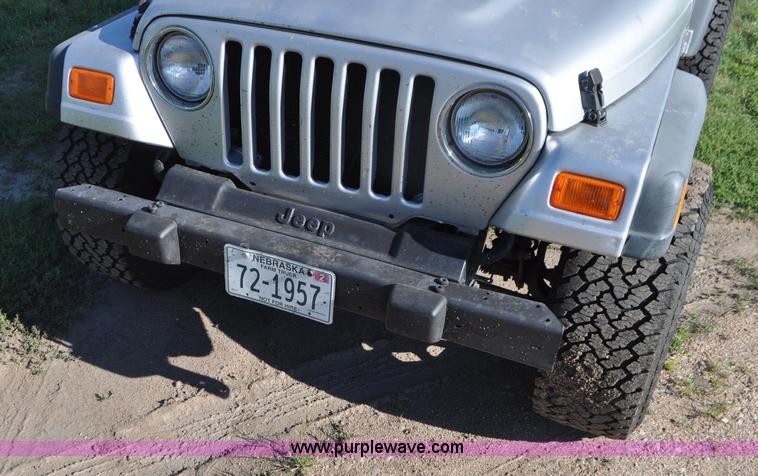 image for item G7427 2006 Jeep Wrangler Sport SUV