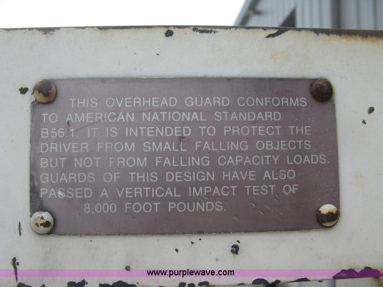 image for item J2764 Clark GCS12 Forklift