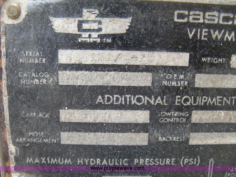 image for item J2764 Clark GCS12 Forklift