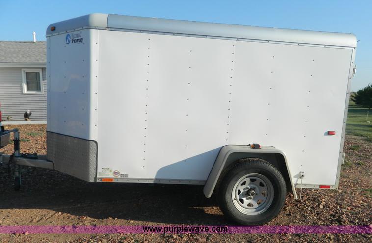 image for item J5128 2009 Wells Cargo enclosed cargo trailer