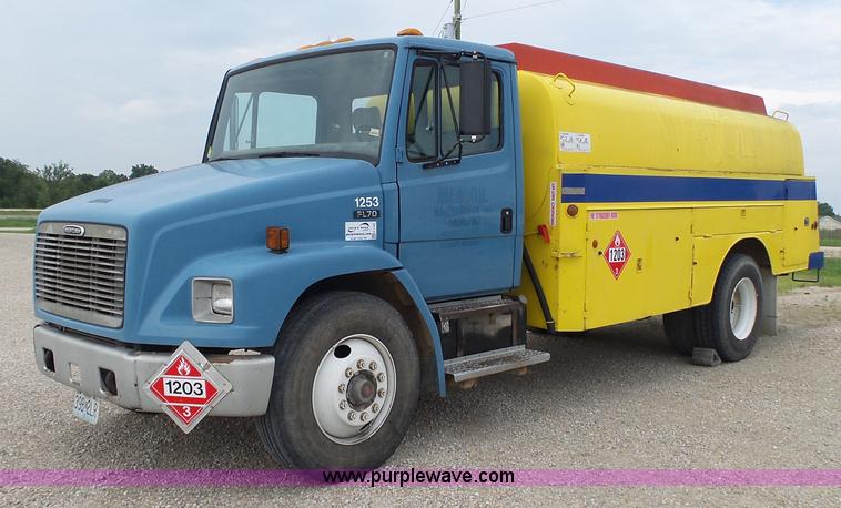 image for item K1169 1999 Freightliner FL70 fuel truck