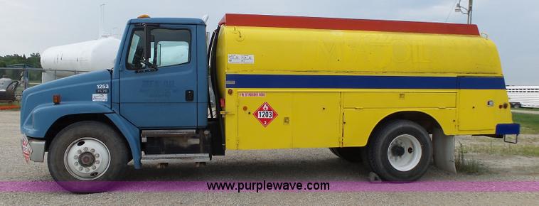 image for item K1169 1999 Freightliner FL70 fuel truck