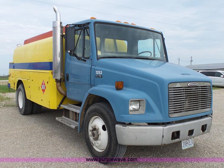image for item K1169 1999 Freightliner FL70 fuel truck