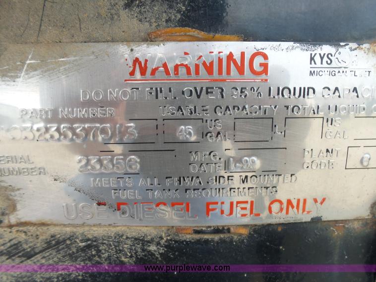 image for item K1169 1999 Freightliner FL70 fuel truck