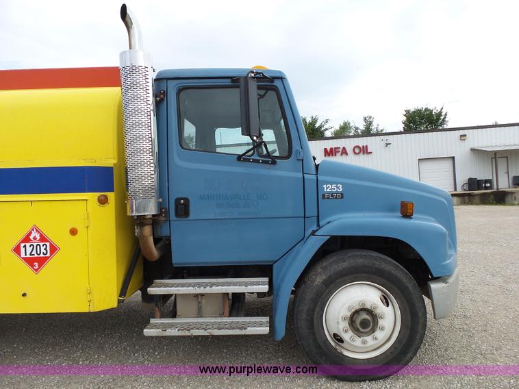 image for item K1169 1999 Freightliner FL70 fuel truck