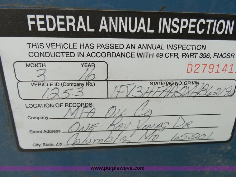 image for item K1169 1999 Freightliner FL70 fuel truck