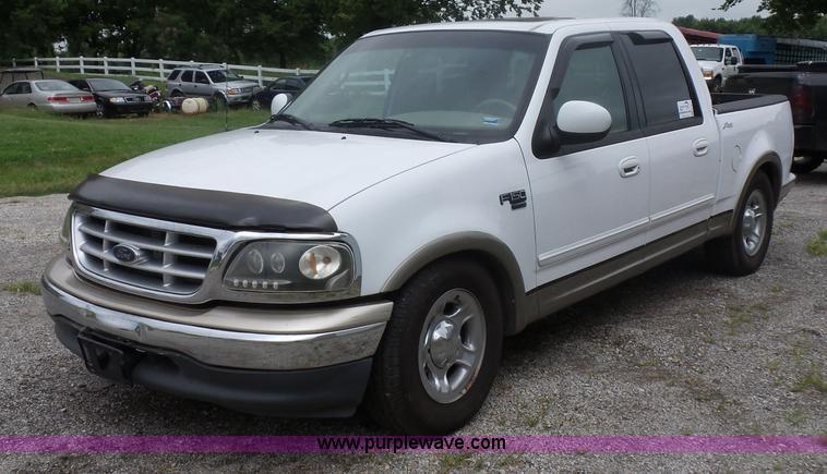 image for item K1614 2001 Ford F150 SuperCrew pickup truck